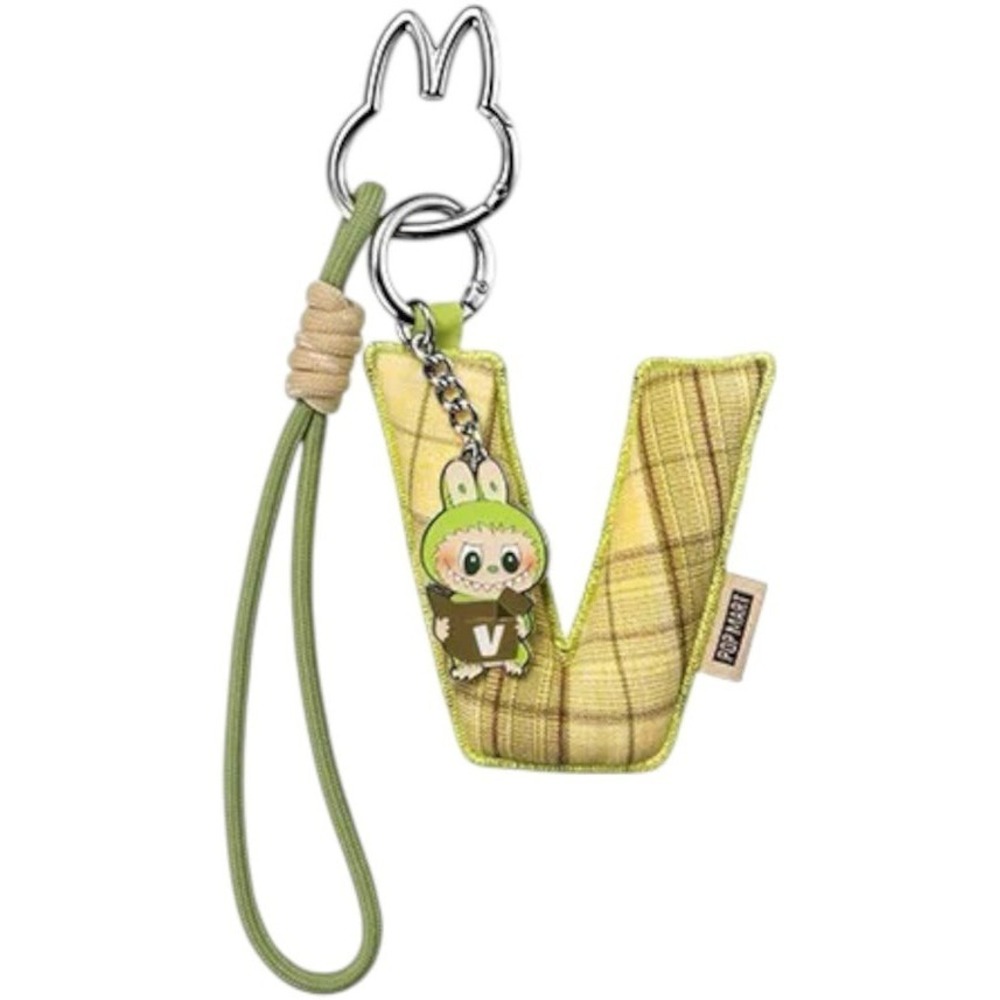 POP MART Labubu "V" CONFIRMED LETTER KEYCHAIN PENDANT The Monsters Pin For Love!